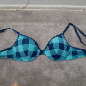 Blue bra